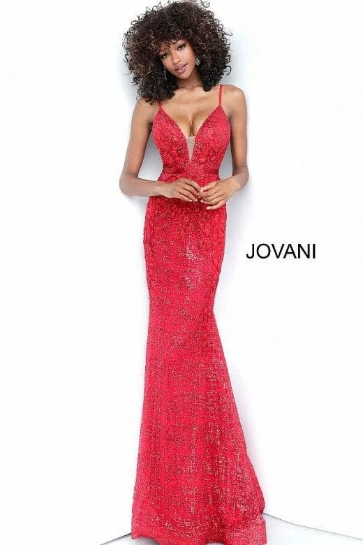 Jovani 62517 Prom Long Spaghetti Strap Formal Dress