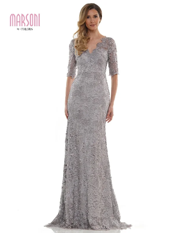 Marsoni Long Mother of the Bride Lace Dress Sale