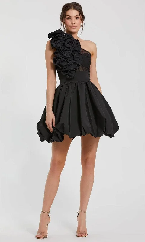 Ieena Duggal 49858 - Ruffled One-Shoulder Cocktail Dress