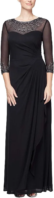 Alex Evenings AE132833 Long Mother of the Bride Dress