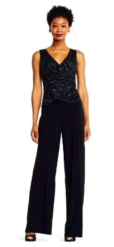 Adrianna Papell AP1E201490 Sleeveless Formal Pant Suit