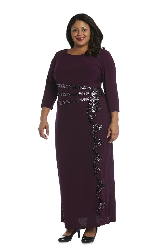 R&M Richards 3780W Long Formal Plus Size Dress Sale