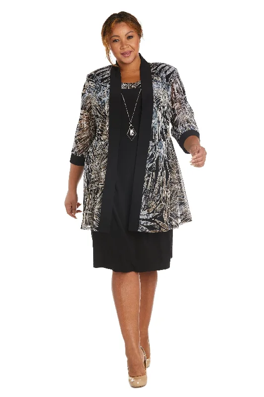 R&M Richards 7953W Short Plus Size Jacket Dress Sale