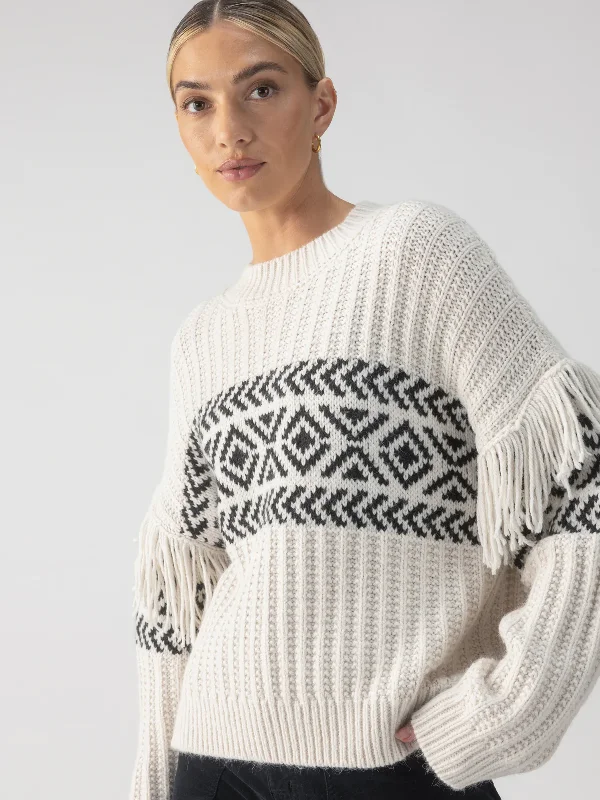 Artisan Fringe Sweater