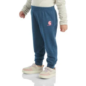 Infant Toddler Girls Fleece Logo Sweatpant - Dark Denim