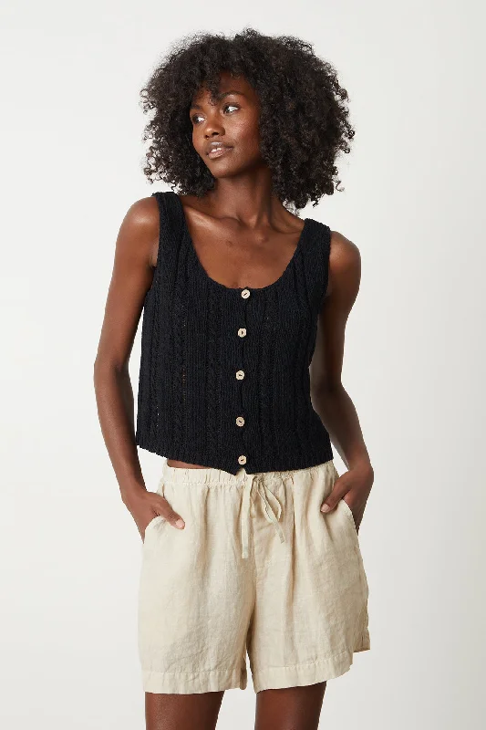 LAYLA CROCHET STITCH TANK TOP