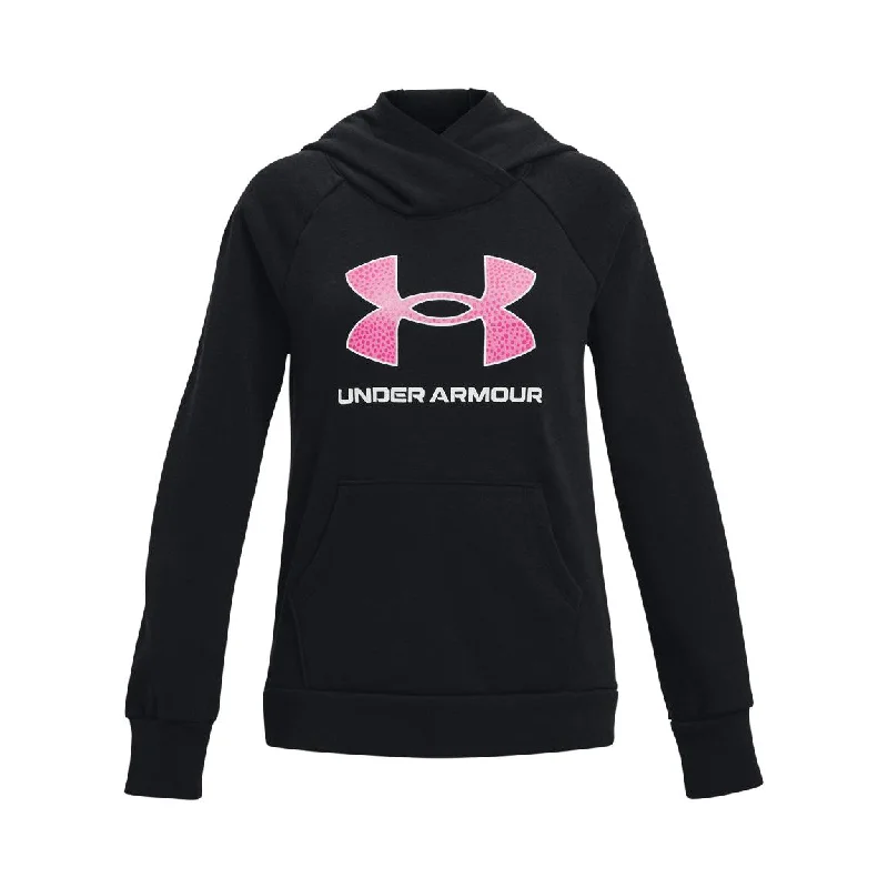 Under Armour Rival Fleece Big Logo Hoodie - Girls