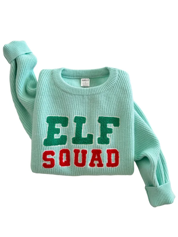 Women's Knit Sweater, Elf Squad