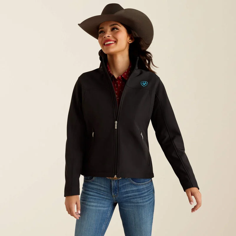 Ariat New Team Softahell Jacket Black/Serrano Southwest Print - 1977