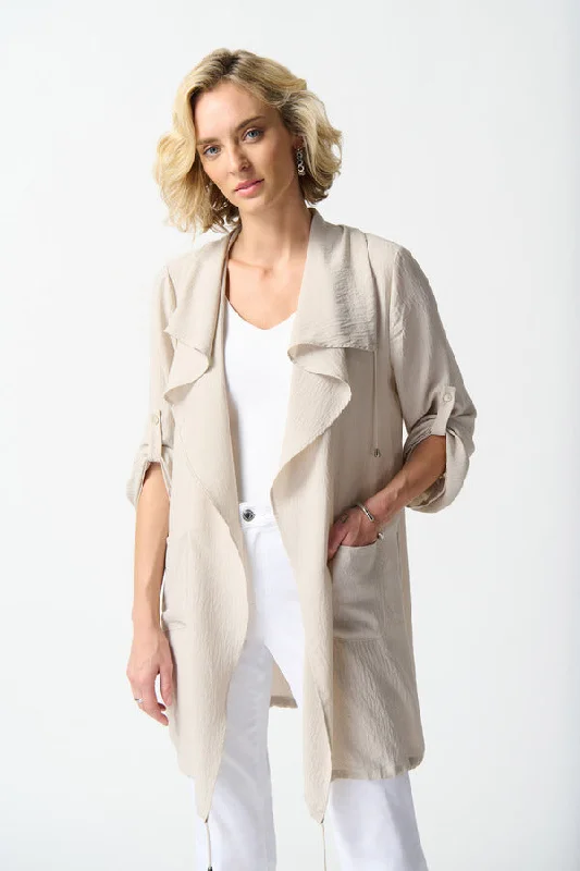 Joseph RIbkoff Open Front Trench Coat,  Style #242058