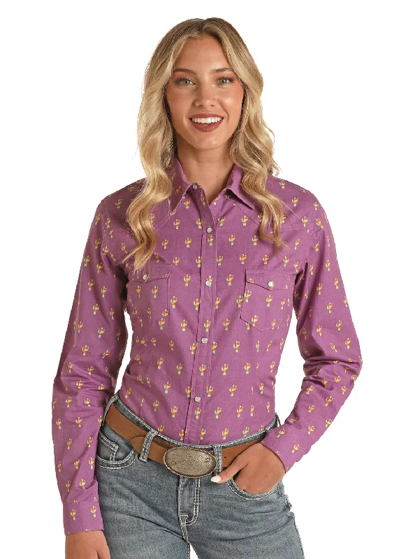 Women's Red Label Snap Front Shirt #RLWSOSR13P