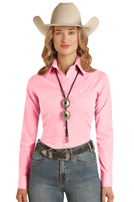 Women's Rock & Roll Cowgirl Button Down Shirt #RRWSODRZ5R