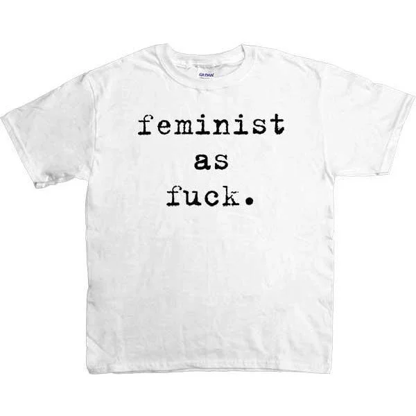 Feminist As Fuck Typewriter-- Youth/Toddler T-Shirt