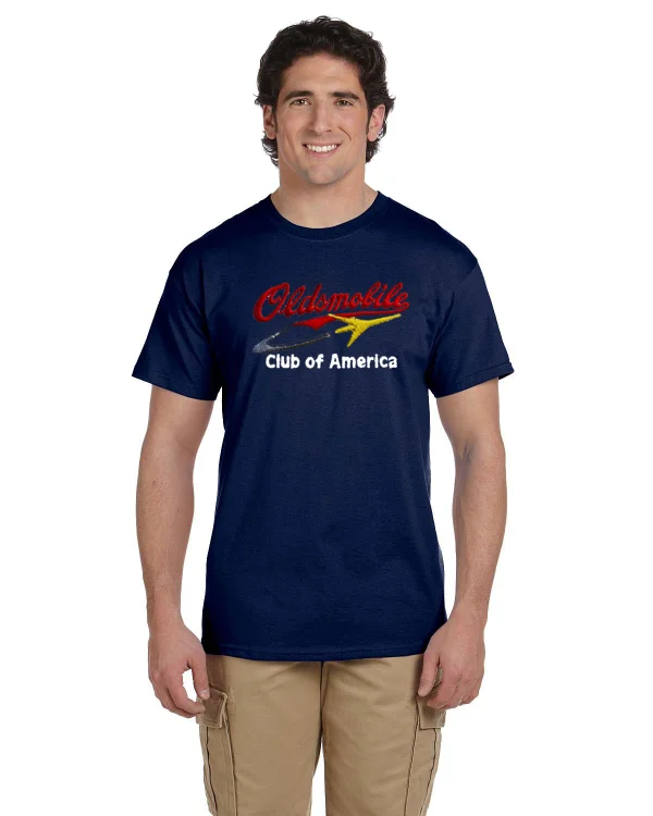 OCA Oldsmobile NEW design Script & Rocket T-shirt