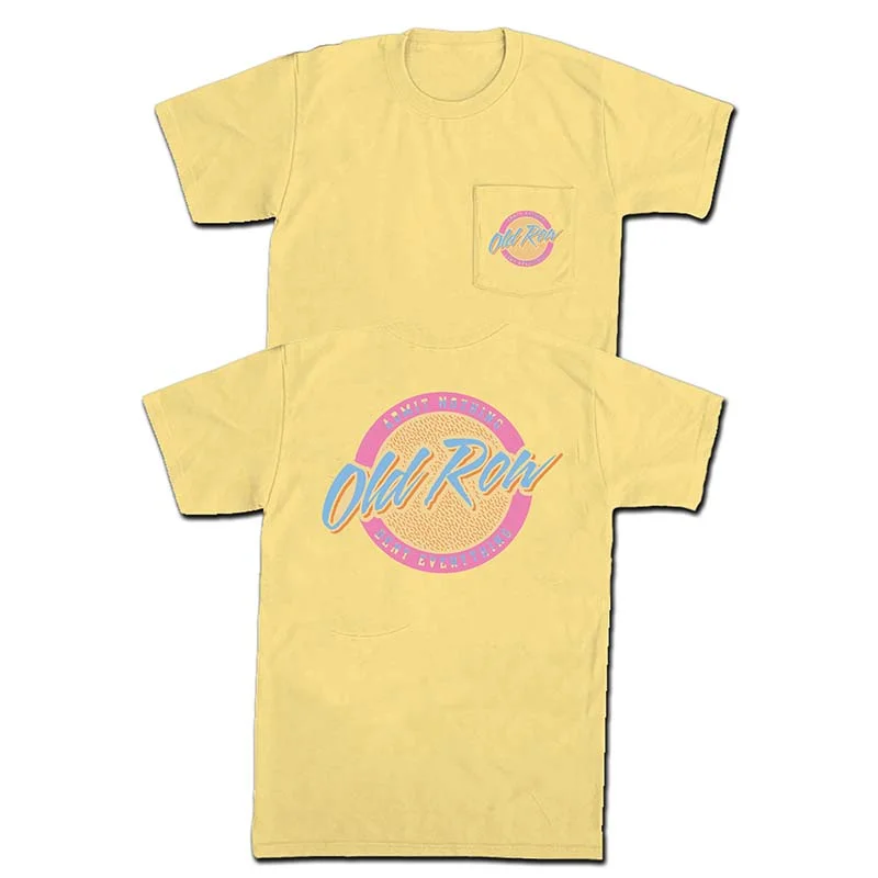 Circle Logo Butter Pocket Short Sleeve T-Shirt