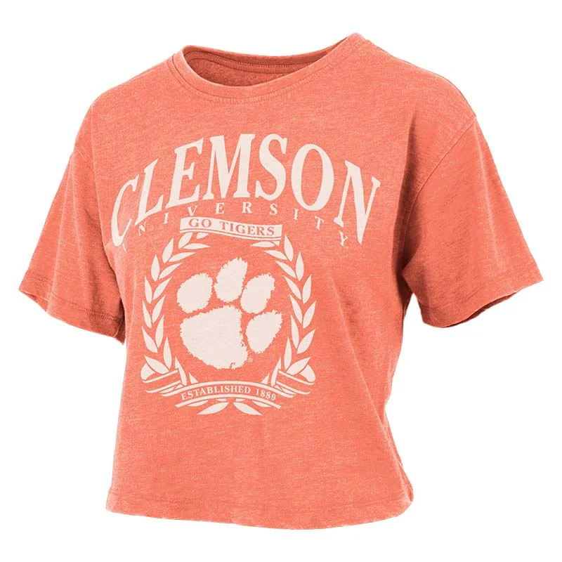 Clemson Vintage Waistline Short Sleeve T-Shirt