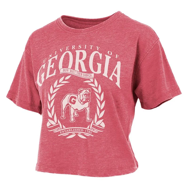 UGA Vintage Waistline Short Sleeve T-Shirt