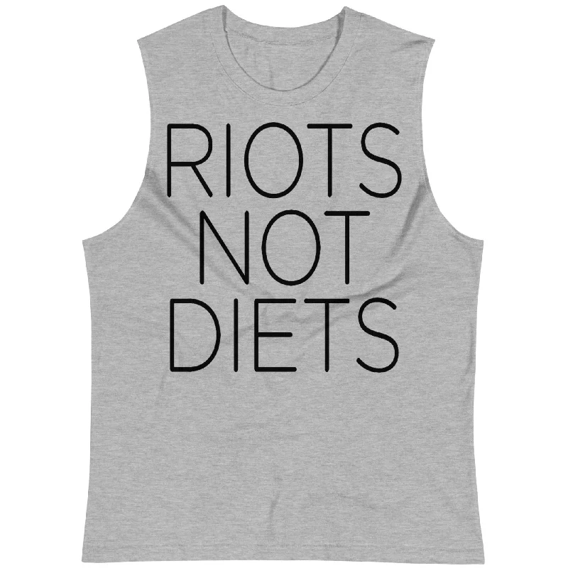 Riots Not Diets -- Unisex Tanktop