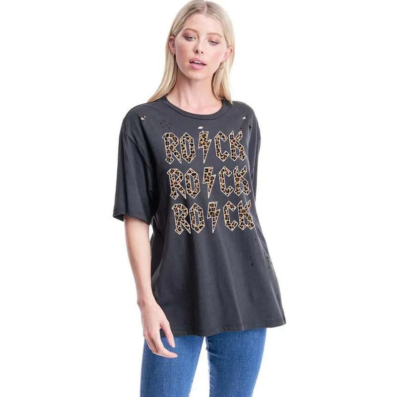 Cheetah Rock Short Sleeve T-Shirt