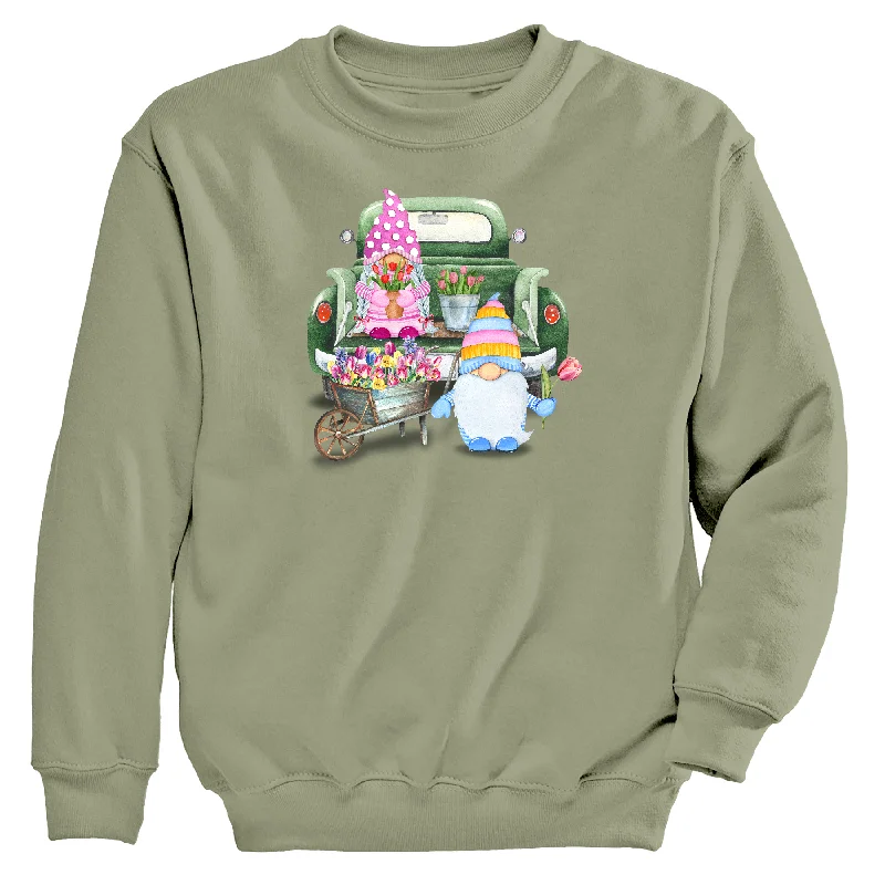 Spring Gnomes Women's Crew Neck Sweatshirt