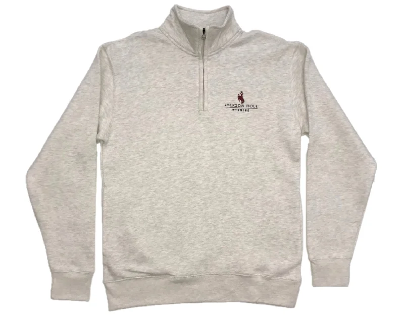 Big Cotton Quarter Zip Pullover