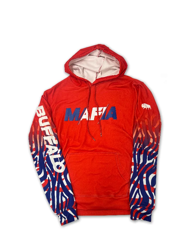 NEW Mafia Stripes 2024 - Red Lightweight Youth Hoodie