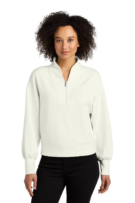 Ogio Womens Transcend 1/4 Zip Sweatshirt - Opal White - COMING SOON